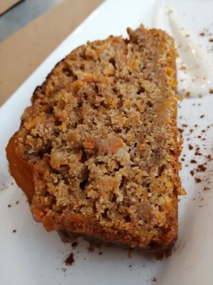 Carrot cake at Integral Figueres in Figueres