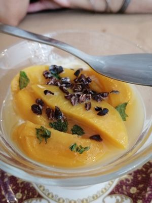 Homemade yoghourt at Integral Figueres in Figueres