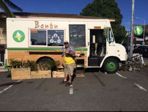 The Banán Truck at Banan - Diamond Head in Honolulu