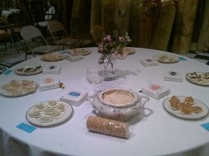 vegan gourmet cheese and crackers at ARC in Mobile