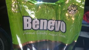 Vegan dog food at Goveg Vegan Shop in Liege