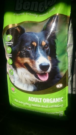 Vegan dog food at Goveg Vegan Shop in Liege