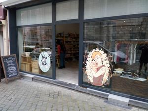 New place at Goveg Vegan Shop in Liege