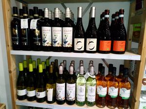 Vegan wine at Goveg Vegan Shop in Liege