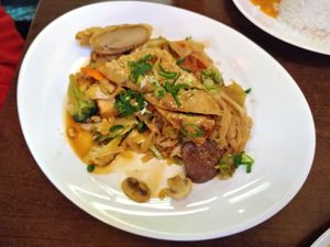 Vegan "duck" at Chay Viet in Dresden