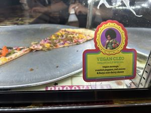 Vegan Cleo  at Two Boots Pizza in Brooklyn