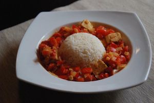 Tikka Massala at GYVAS baras in Vilnius