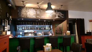 Interior of the Bar at GYVAS baras in Vilnius