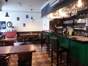 atmosphere at GYVAS baras in Vilnius