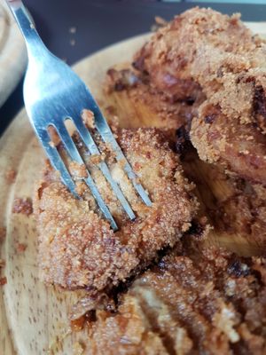 Oily nuggets at GYVAS baras in Vilnius