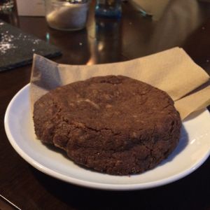 chocolate biscuit at Roots in Dresden