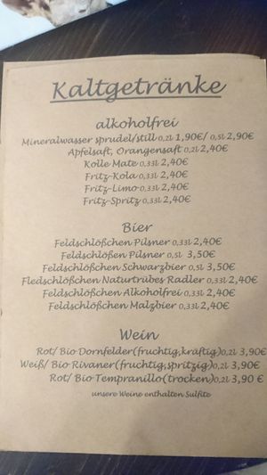 Getränke  at Roots in Dresden