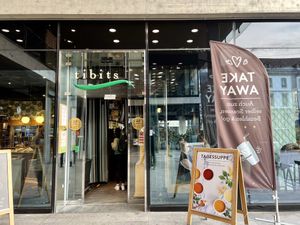 store front at Tibits - Bahnhof in Bern