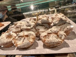 cakes at Tibits - Bahnhof in Bern