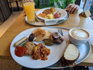 From the tibits brunch buffet at Tibits - Bahnhof in Bern