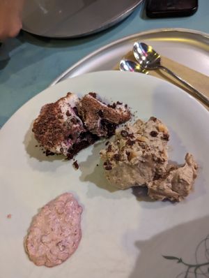 Dessert at Tibits - Bahnhof in Bern