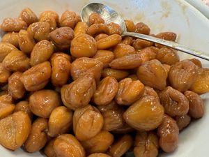 chestnuts vegan  at Tibits - Bahnhof in Bern