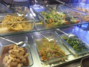 options at 7pm at Walee Vegetarian - Emporium Bldg in Bangkok