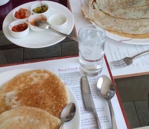 Lunch at Rasa India in Bangalore