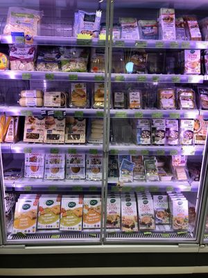 Vegan options!  at Biocoop Seve in Ploermel