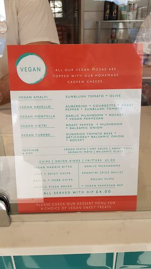 They have so much choices! at Luigi's Pizzeria in Dundee