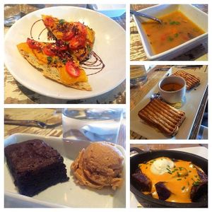 Their butternut squash toast was awesome at Vegetable in Studio City