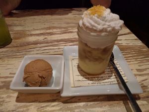 lemon parfait at Vegetable in Studio City