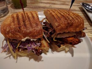 BBQ sandwich at Vegetable in Studio City