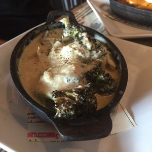 Roasted garlic broccoli  at Vegetable in Studio City