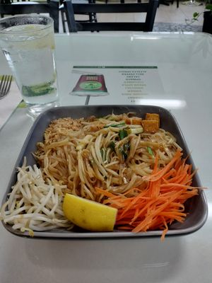 Pad Thai at The Vegan Joint - DTLA in Los Angeles