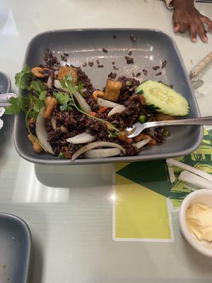 Sweet black rice. So flavorful  at The Vegan Joint - DTLA in Los Angeles