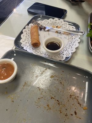 So good forgot to take a before photo  at The Vegan Joint - DTLA in Los Angeles