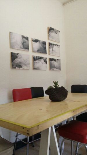 big tables available at Kalpoli Margarita in Mexico City