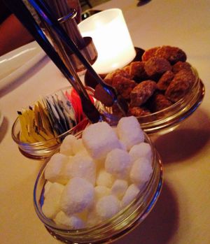 Sugar service at La Taberna del Alabardero in Washington