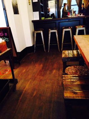 Seating at District Tea Lodge in Washington