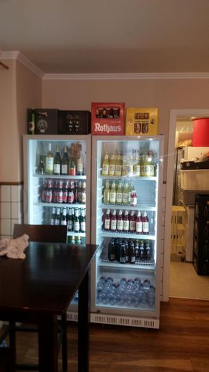 drinks at Planet Veganus in Berlin