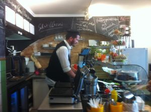 Friendly staff! at Planet Veganus in Berlin