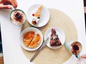 Dessert at Les Demoiselles de Montpellier in Montpellier