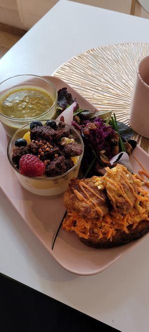 Little brunch  (without egg) at Les Demoiselles de Montpellier in Montpellier