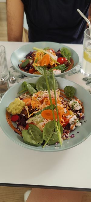 Assiette vegan at Les Demoiselles de Montpellier in Montpellier