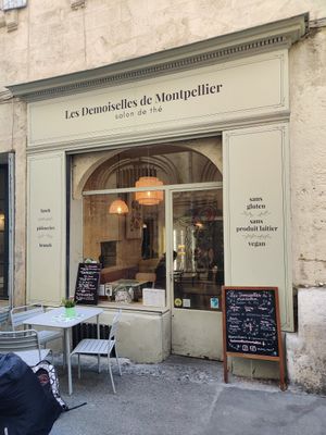 Outside at Les Demoiselles de Montpellier in Montpellier