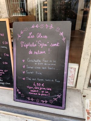 Ice Cream at Les Demoiselles de Montpellier in Montpellier