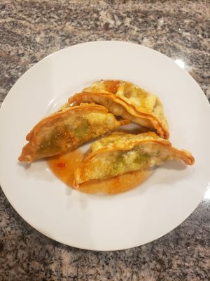 Dumplings at Vegan House in Phoenix