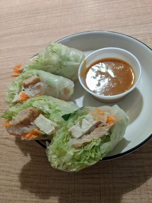 Spring Rolls at Vegan House in Phoenix