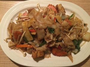 jungle noodle dish at Vegan House in Phoenix