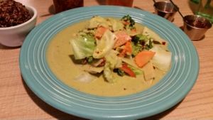 yummy curry dish! at Vegan House in Phoenix