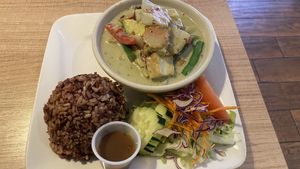 Green curry lunch deal  at Vegan House in Phoenix