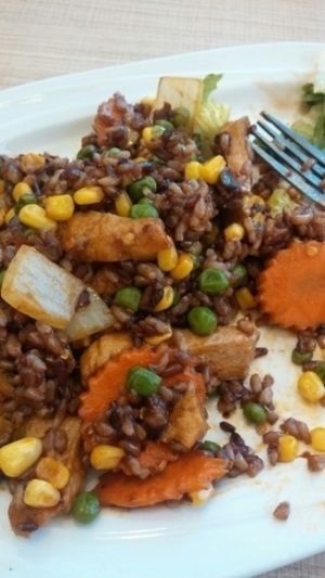 Awesome Fried Rice at Vegan House in Phoenix