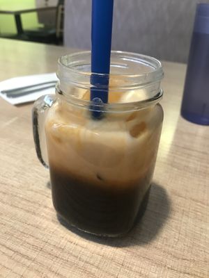 Soy Thai tea w boba   at Vegan House in Phoenix