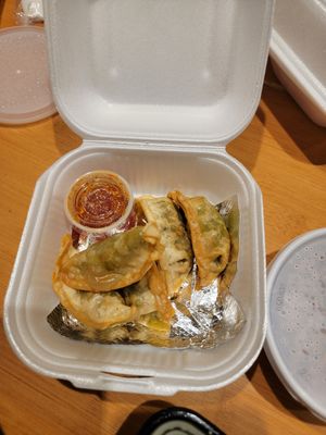 Veggie Pot Stickers at Vegan House in Phoenix